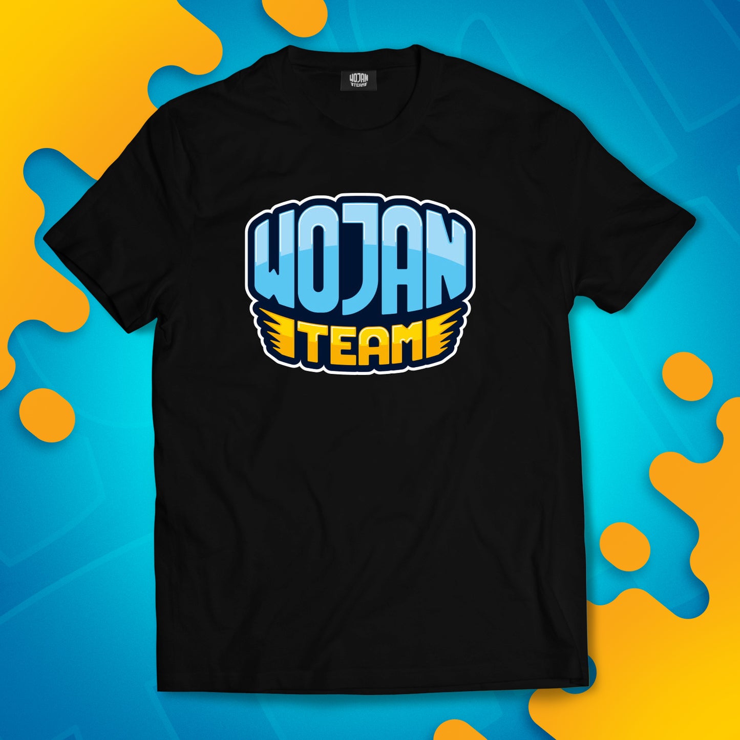 KOSZULKA WOJAN TEAM 2.0 - CZARNA