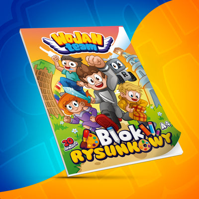 BLOK RYSUNKOWY SZKOLNY - WOJAN TEAM 2026