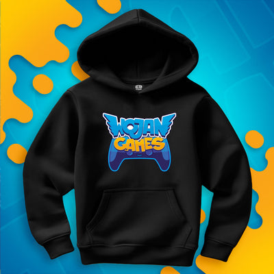 BLUZA GAMINGOWA *PREMIUM* - WOJAN GAMES - CZARNA