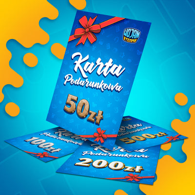 KARTA PODARUNKOWA OD 50 DO 500 ZŁ - WOJAN SHOP