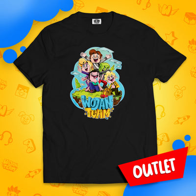 KOSZULKA EKIPA WOJAN TEAM - CZARNA