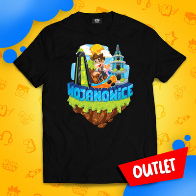 KOSZULKA WOJAN TEAM WOJANOWICE 2 - CZARNA