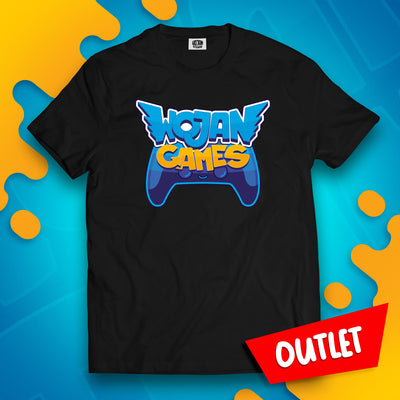 KOSZULKA WOJAN GAMES - CZARNA