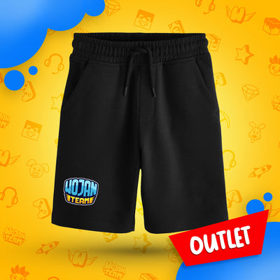 KRÓTKIE SPODENKI - LOGO WOJAN TEAM 2.0 - CZARNE