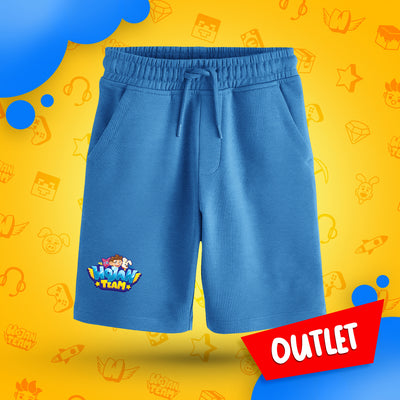 KRÓTKIE SPODENKI - NOWE LOGO WOJAN TEAM - NIEBIESKIE