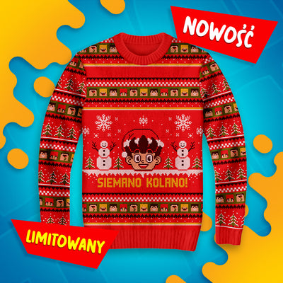 *LIMITOWANY* ŚWIĄTECZNY SWETER WOJAN TEAM 2025