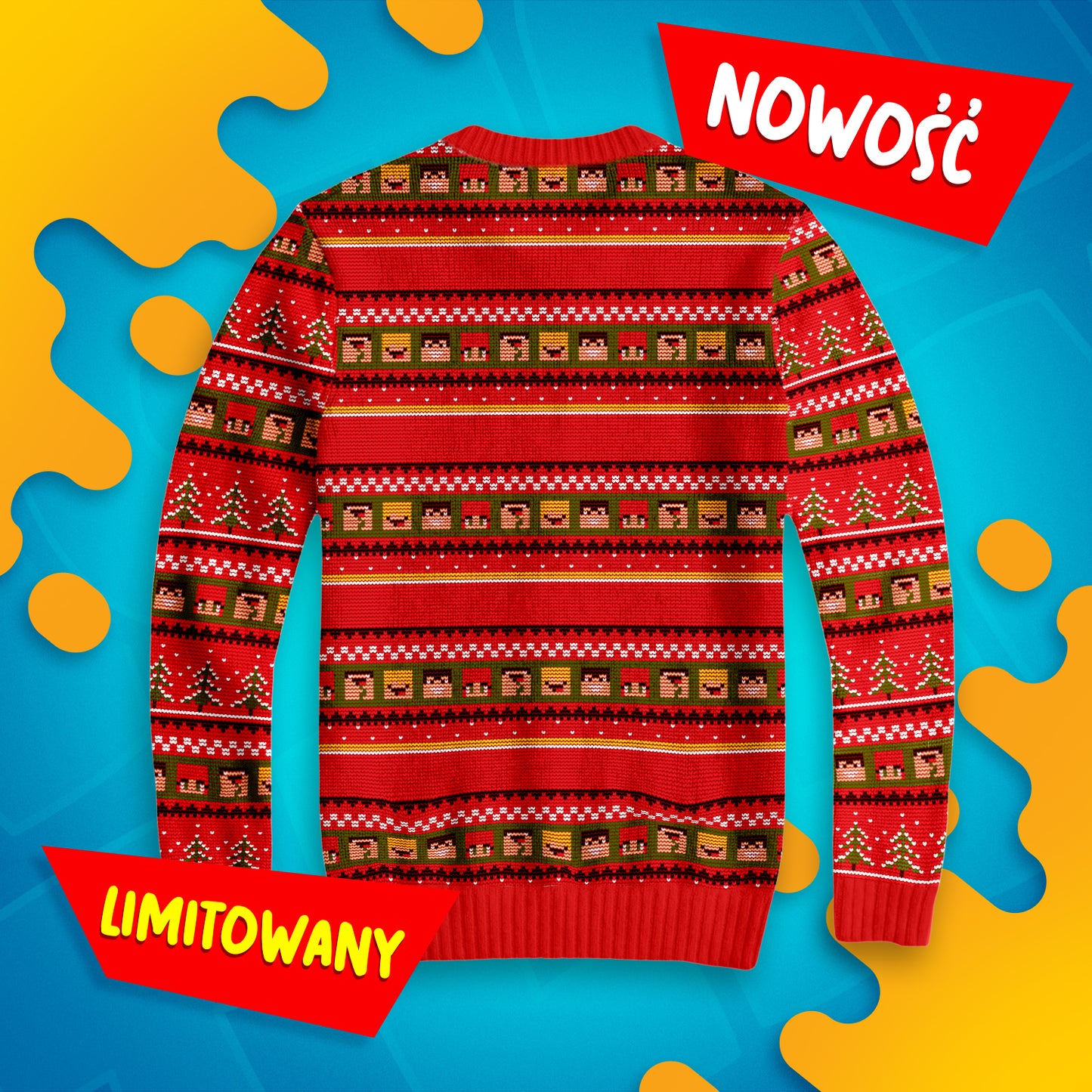 *LIMITOWANY* ŚWIĄTECZNY SWETER WOJAN TEAM 2025