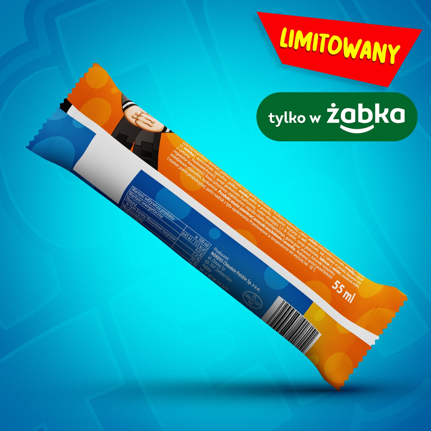 *LIMITOWANE* LODY WOJANEK - JABŁKO - TRUSKAWKA & STRZELAJĄCY CUKIER