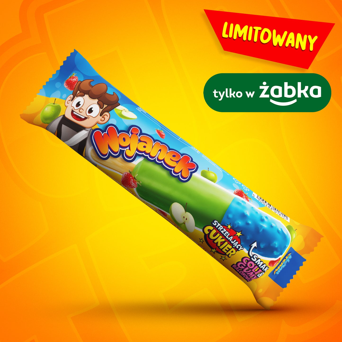 *LIMITOWANE* LODY WOJANEK - JABŁKO - TRUSKAWKA & STRZELAJĄCY CUKIER