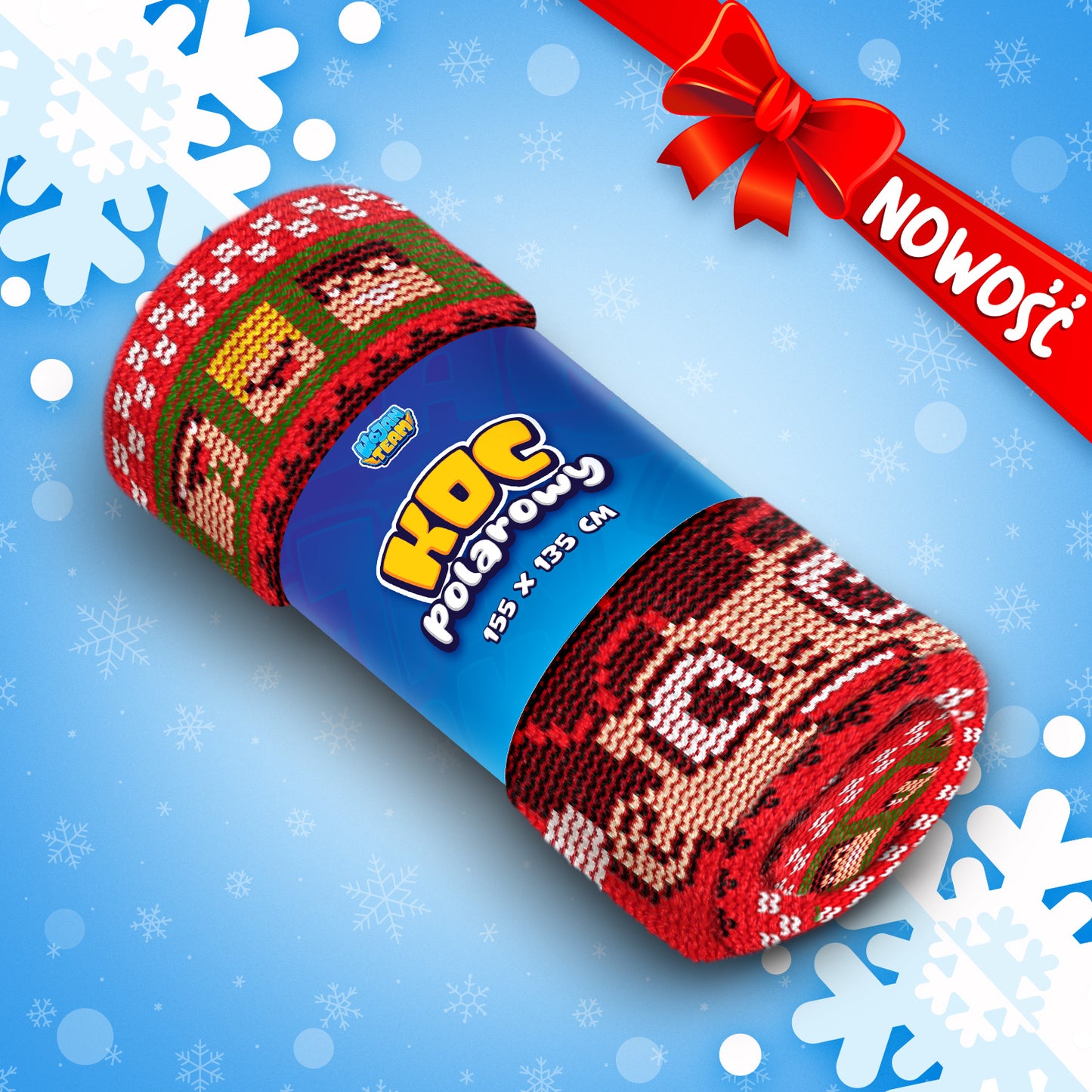 *LIMITOWANY* KOC ŚWIĄTECZNY WOJAN TEAM 2025