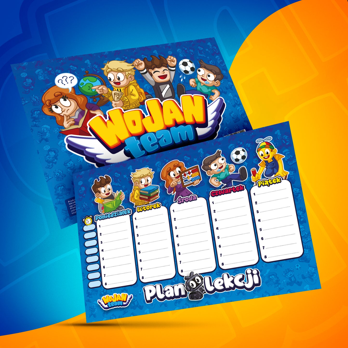 PLAN LEKCJI *DWUSTRONNY* - WOJAN TEAM 2026 - NIEBIESKI