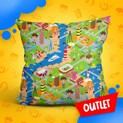 PODUSZKA ŚWIAT WOJANOWIC 45x45 cm