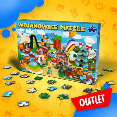 PUZZLE MIASTO WOJANOWICE - 300 ELEMENTÓW