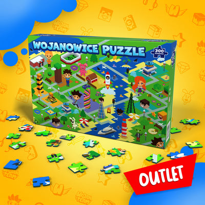 PUZZLE ŚWIAT WOJANOWIC - 300 ELEMENTÓW