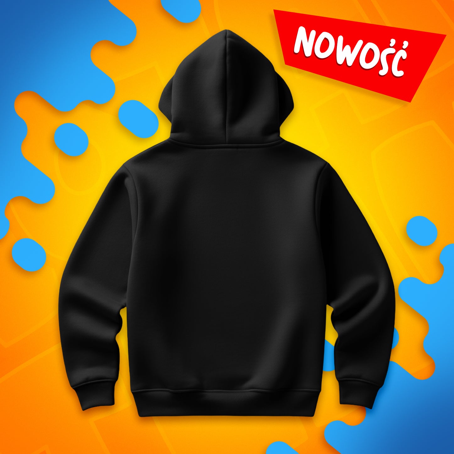 BLUZA ROZPINANA *PREMIUM* WOJANOWICE - CZARNA