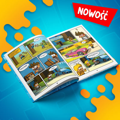 KOMIKS WOJANOWICE: NA TROPIE ZDRAJCY - TWARDA OPRAWA