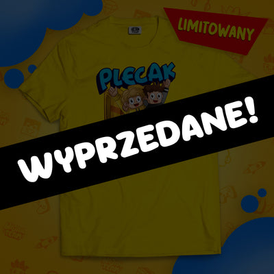 *LIMITOWANA* KOSZULKA "PLECAK" - ŻÓŁTA