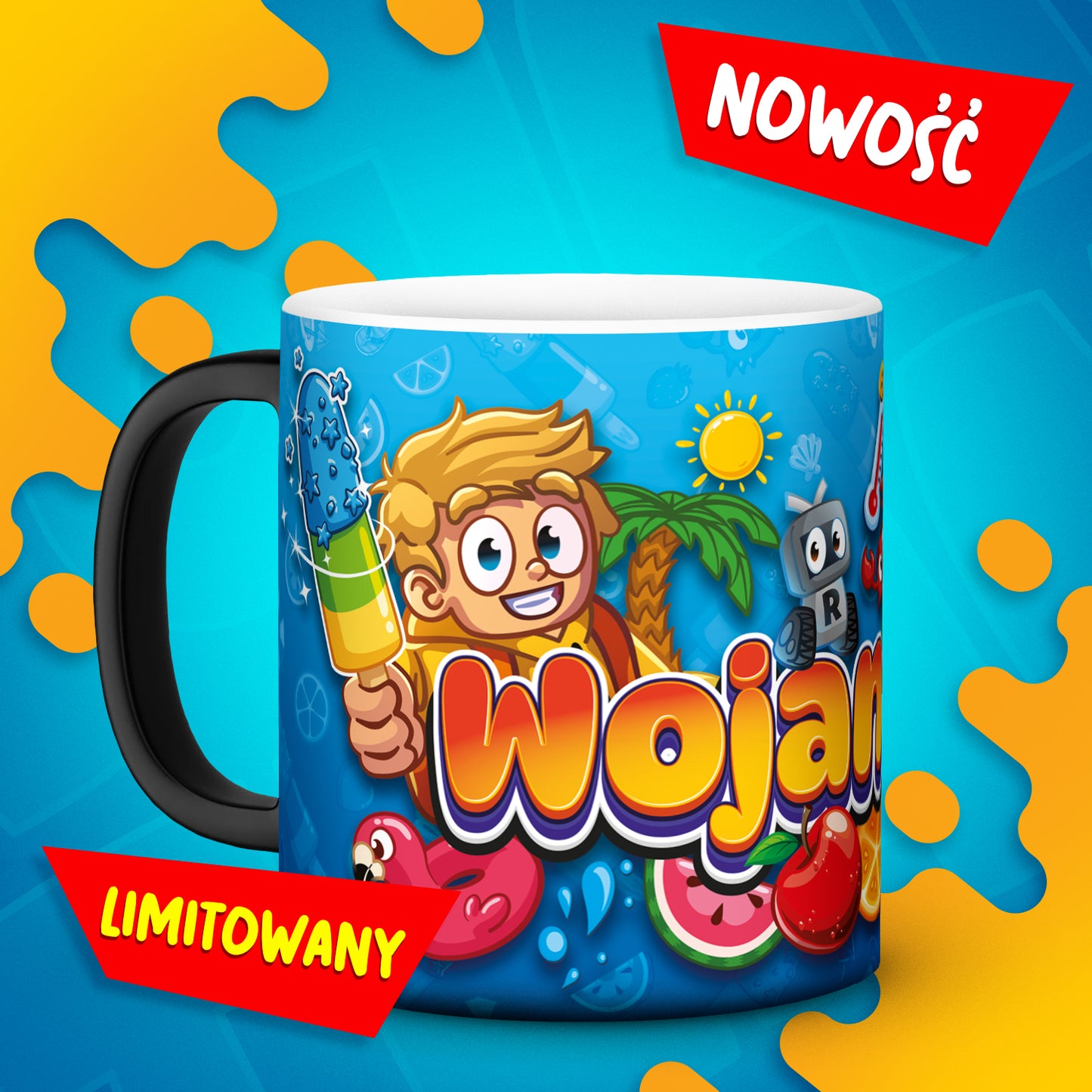 MAGICZNY KUBEK „LODY WOJANEK"
