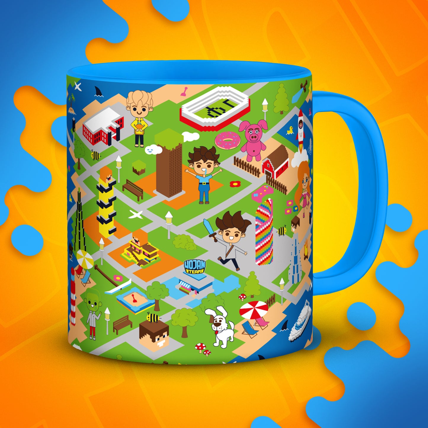 ZESTAW KUBKÓW WOJANA *PROMOCJA* - MAGICZNY MOZAIKA + ŚWIAT WOJANOWIC *TANIEJ*