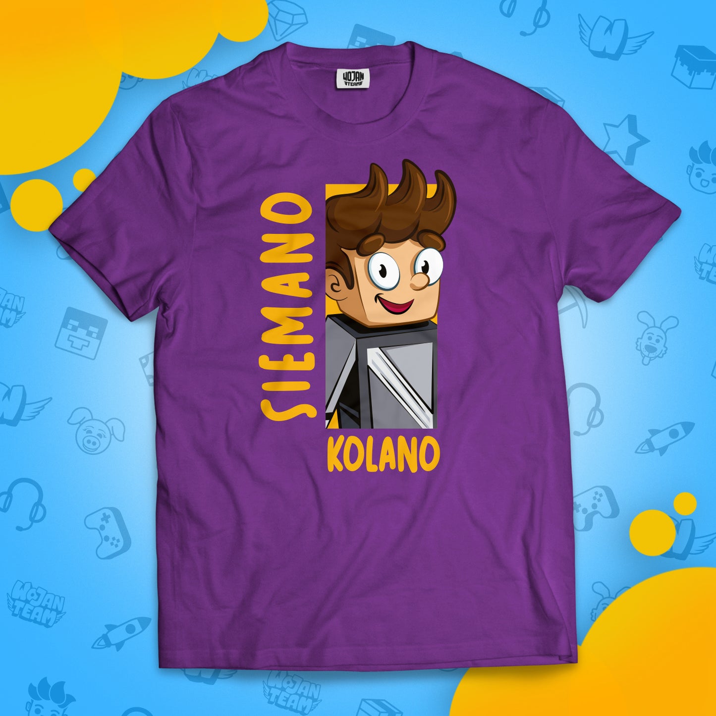 KOSZULKA SIEMANO KOLANO - FIOLETOWA