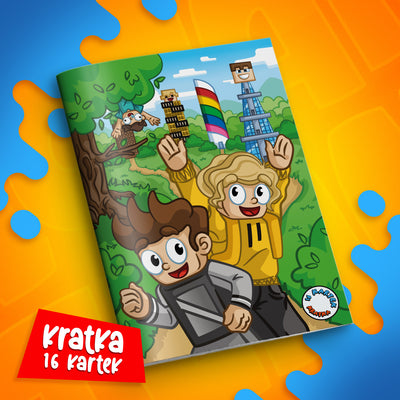 ZESZYT W KRATKĘ A5 - 16 KARTEK - LEŚNE WOJANOWICE - 2025