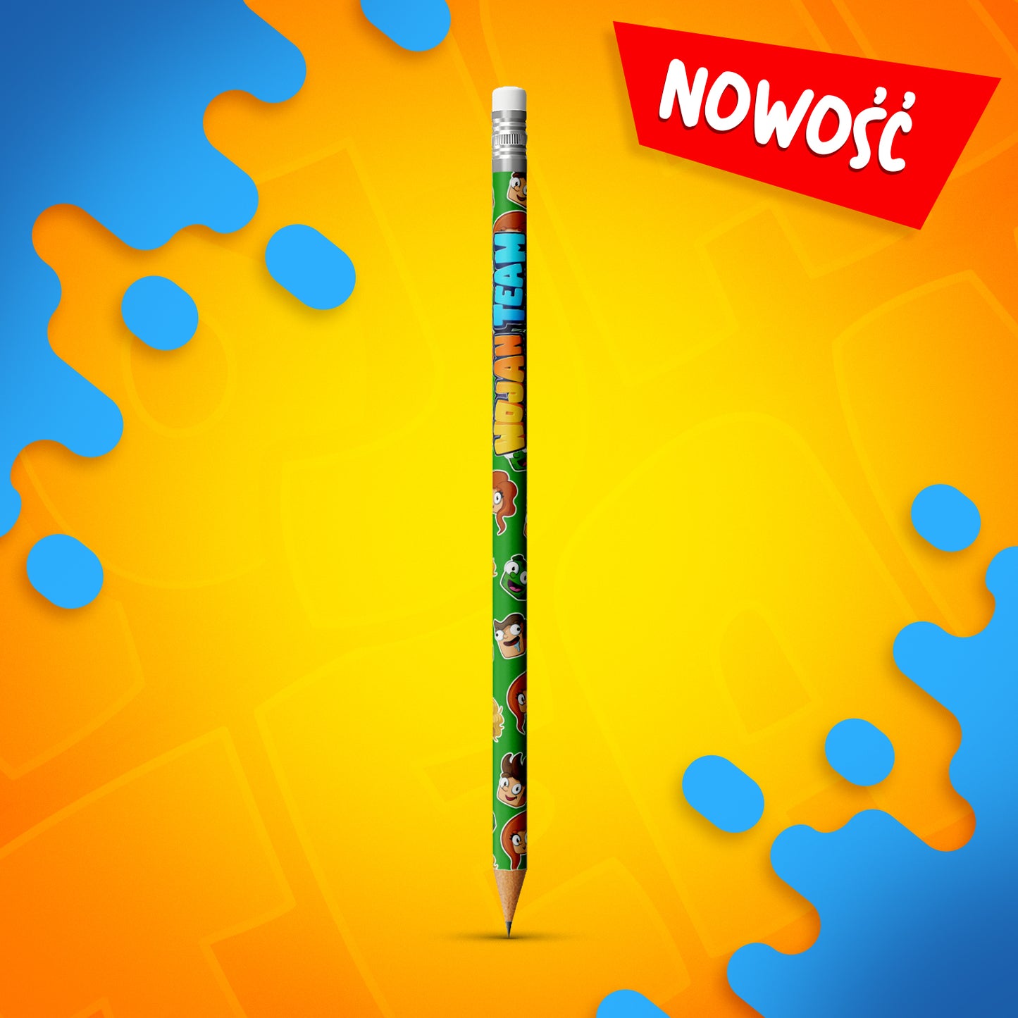 OŁÓWKI GRAFITOWE WOJAN TEAM *3+1 GRATIS* 2025