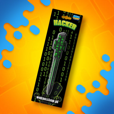 DŁUGOPIS Z KLIPSEM HACKER 2025