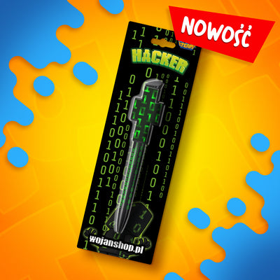 DŁUGOPIS Z KLIPSEM HACKER 2025