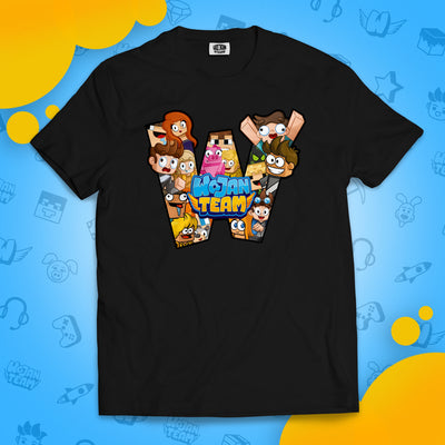 KOSZULKA "W" JAK WOJAN TEAM - CZARNA