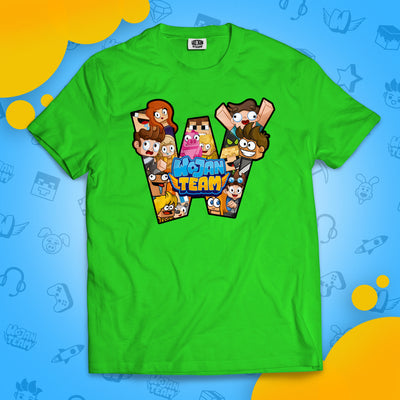 KOSZULKA "W" JAK WOJAN TEAM - ZIELONA