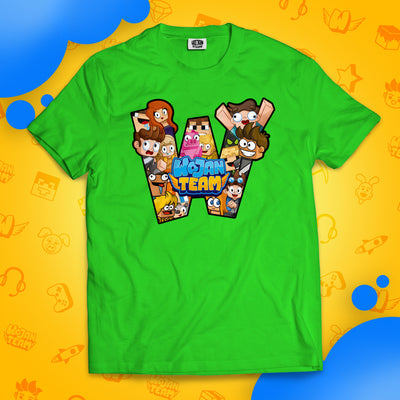 KOSZULKA "W" JAK WOJAN TEAM - ZIELONA