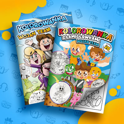 ZESTAW KOLOROWANEK WOJAN TEAM *MEGA PROMOCJA*