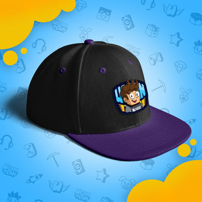 CZAPKA Z DASZKIEM SNAPBACK - WOJAN - FIOLETOWA
