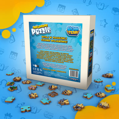 PUZZLE DREWNIANE *WOJANOWICE* - 200 ELEMENTÓW