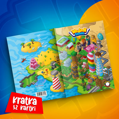 ZESZYT SZKOLNY W KRATKĘ A5 – 32 KARTEK – MAPA WOJANOWICE – 2026