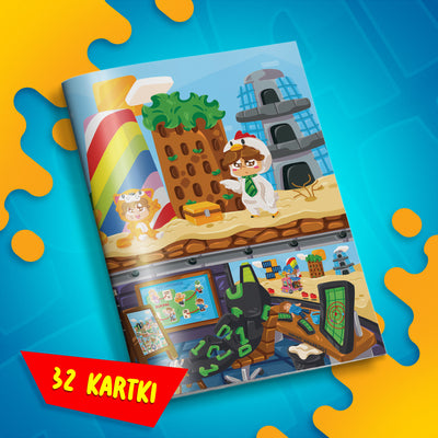 ZESZYT W KRATKĘ A5 - 32 KARTKI - WOJANOWICE W OPAŁACH - 2024