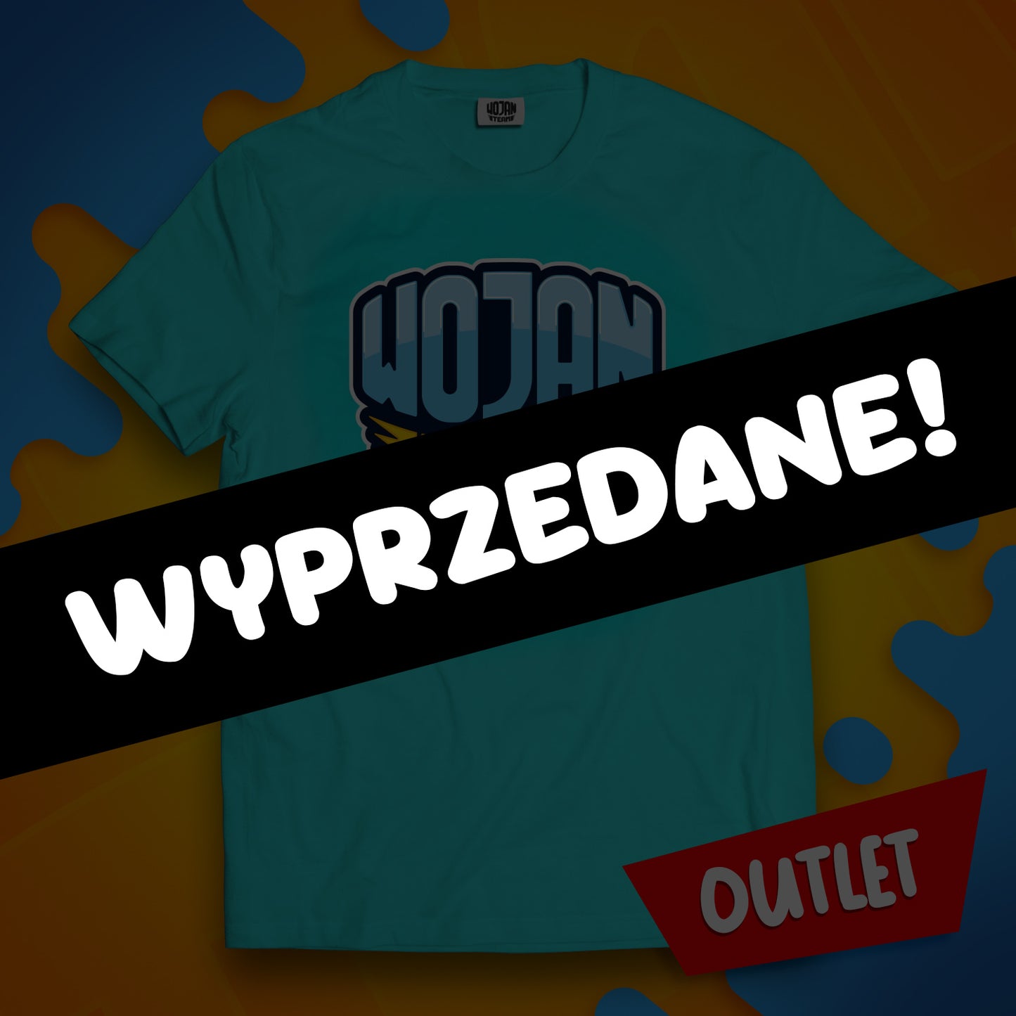 KOSZULKA WOJAN TEAM 2.0 - TURKUSOWA