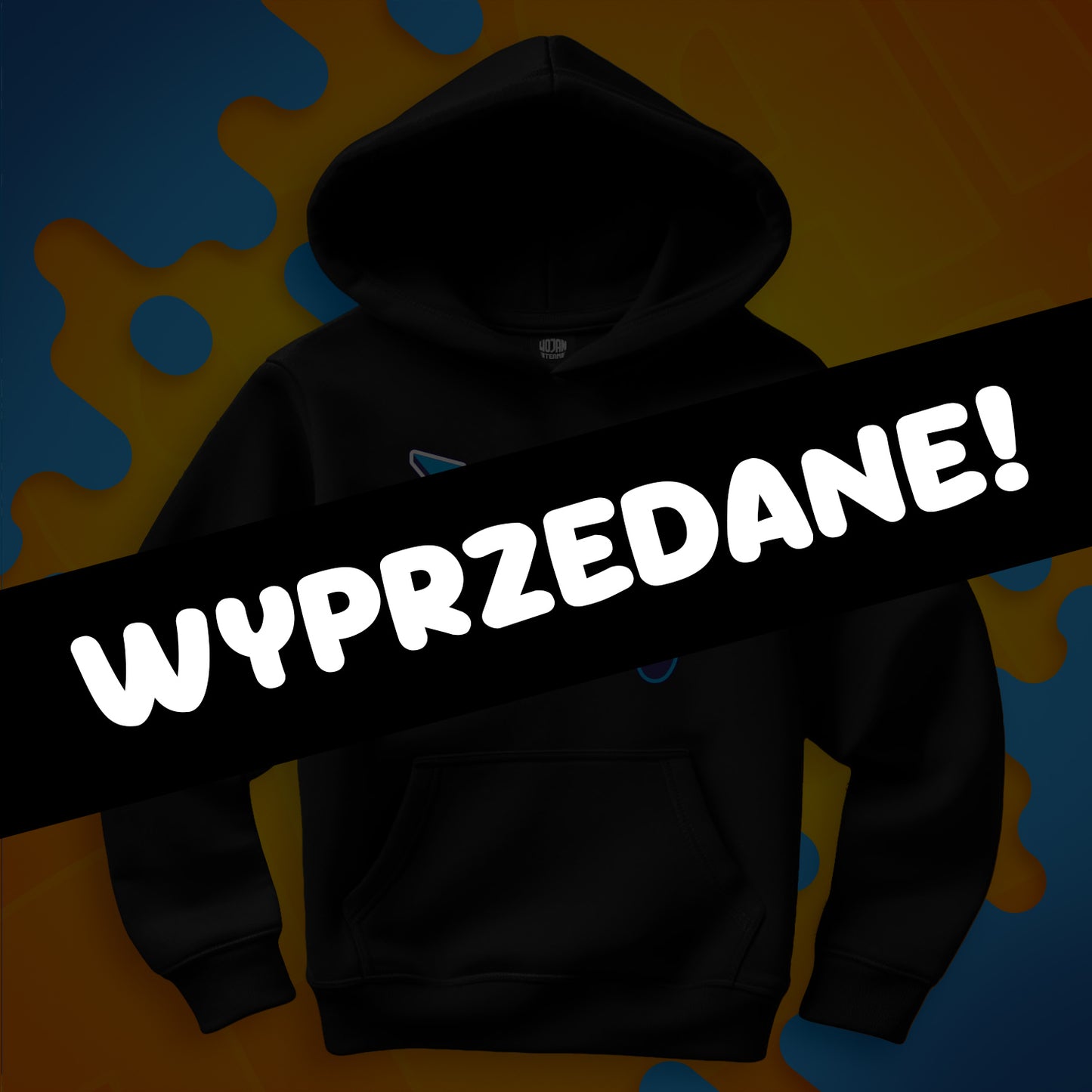 BLUZA GAMINGOWA *PREMIUM* - WOJAN GAMES - CZARNA