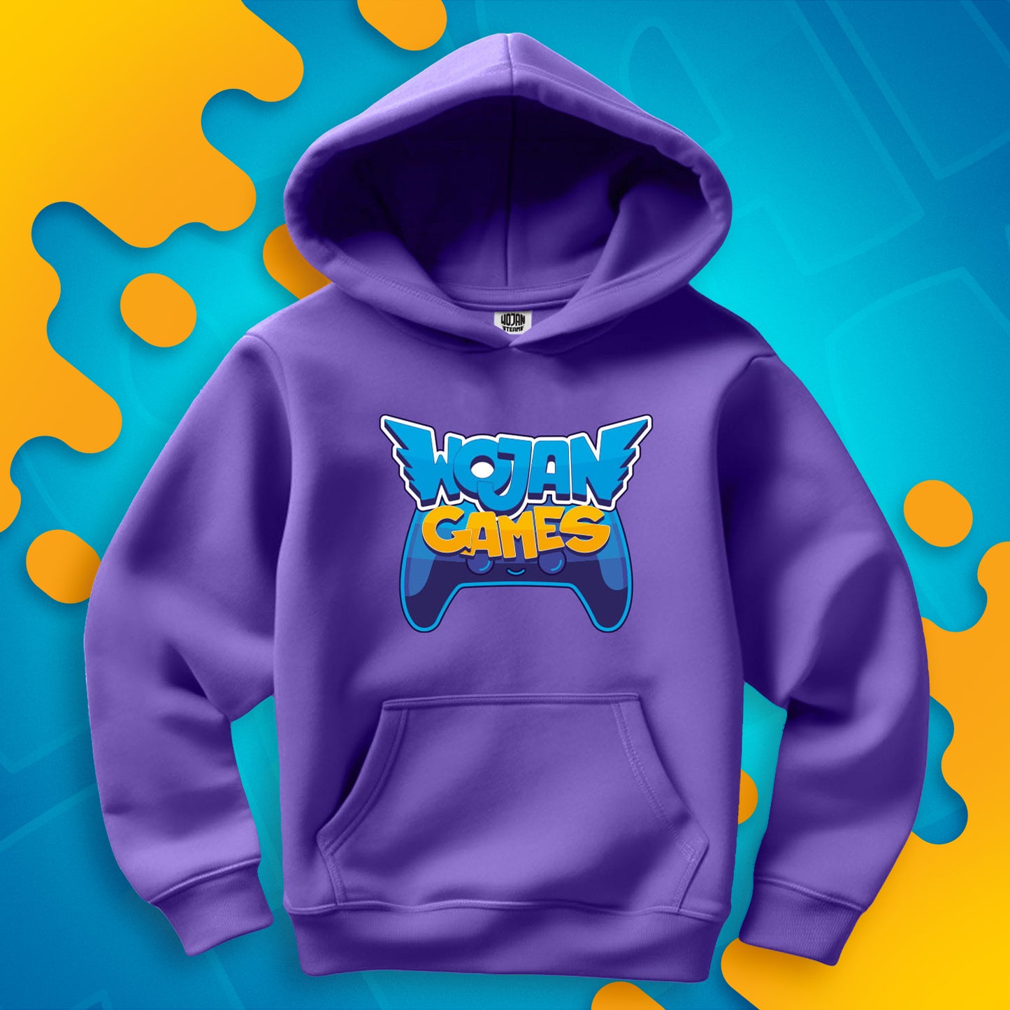 BLUZA GAMINGOWA *PREMIUM* - WOJAN GAMES - FIOLETOWA