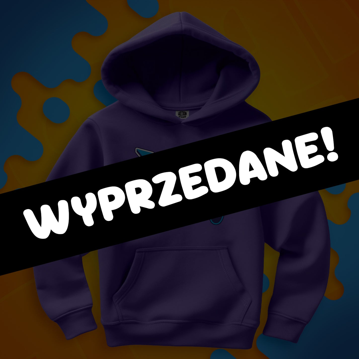 BLUZA GAMINGOWA *PREMIUM* - WOJAN GAMES - FIOLETOWA