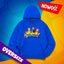 BLUZA OVERSIZE *PREMIUM* - WOJAN TEAM - NIEBIESKA