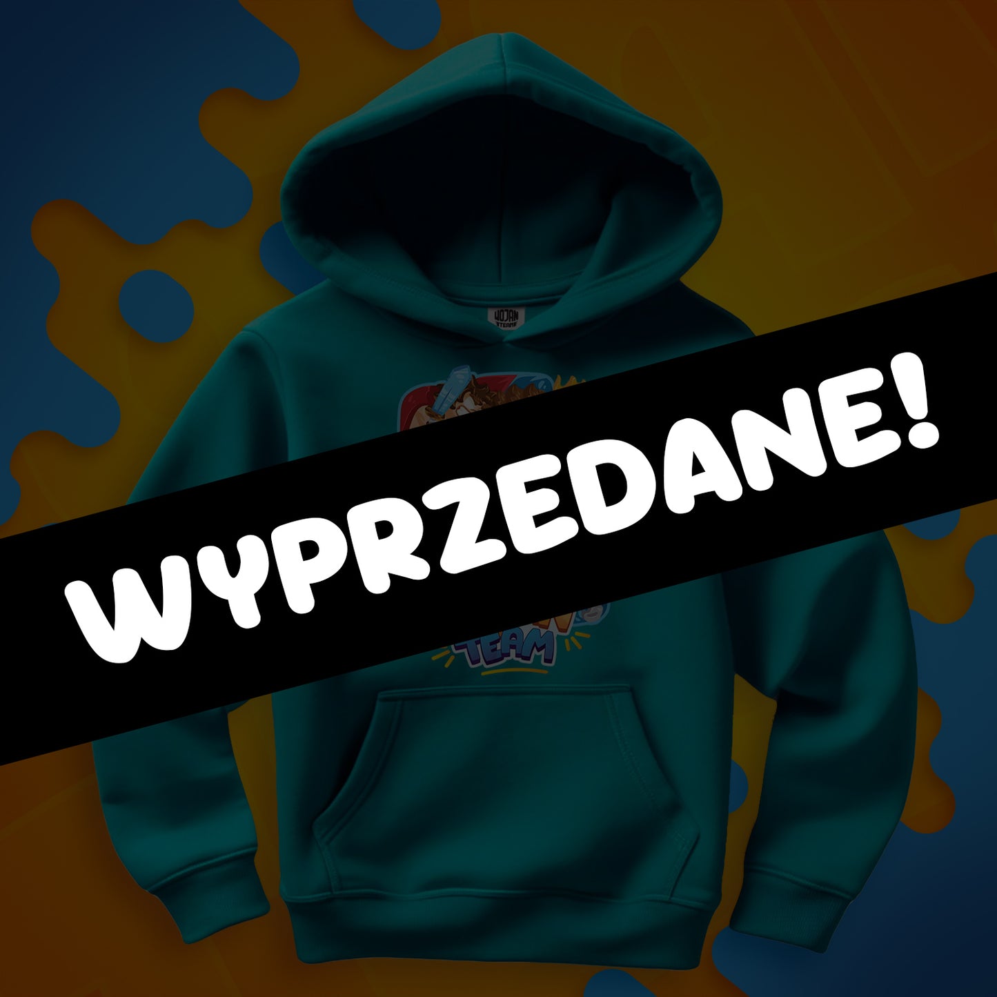 BLUZA *PREMIUM* - BITWA WOJANOWICE - TURKUSOWA