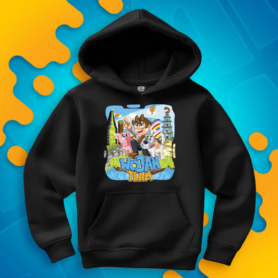 BLUZA WOJAN TEAM WOJANOWICE - CZARNA