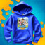 BLUZA WOJAN TEAM WOJANOWICE - NIEBIESKA