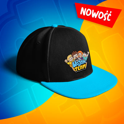 CZAPKA Z DASZKIEM SNAPBACK - WOJAN TEAM - NIEBIESKA