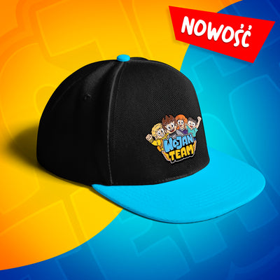 CZAPKA Z DASZKIEM SNAPBACK - WOJAN TEAM - NIEBIESKA
