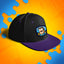 CZAPKA Z DASZKIEM SNAPBACK - NOOBEK - FIOLETOWA