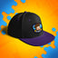 CZAPKA Z DASZKIEM SNAPBACK - WOJAN - FIOLETOWA