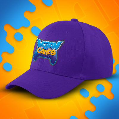 CZAPKA Z ZAGIĘTYM DASZKIEM - WOJAN GAMES - FIOLETOWA