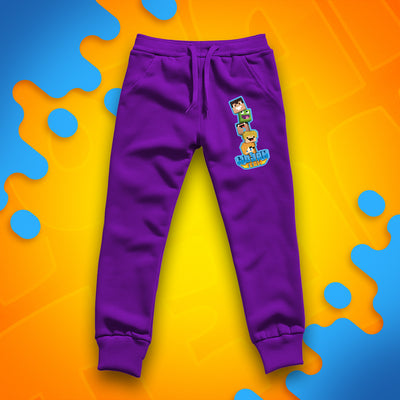 DŁUGIE SPODNIE *PREMIUM* - SKINY WOJANOWIC - FIOLETOWE